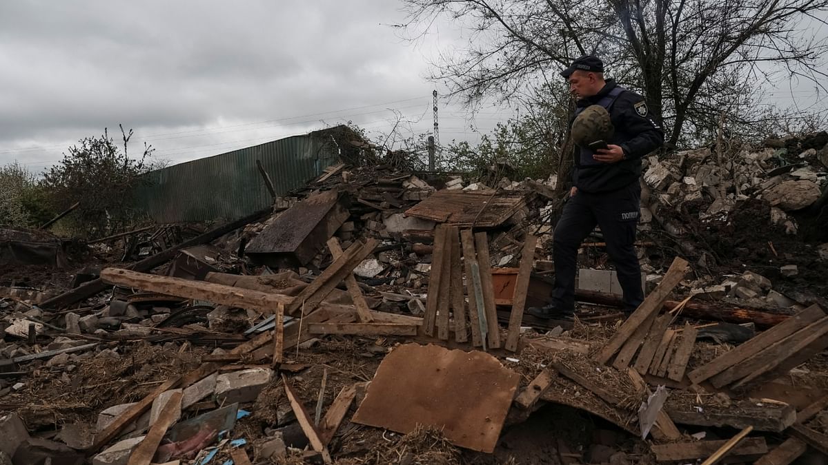 Ukrainian officials said Moscow’s forces shelled the Kherson region in southern Ukraine 39 times Sunday, killing at least one civilian and injuring several others. Credit: AFP Photo