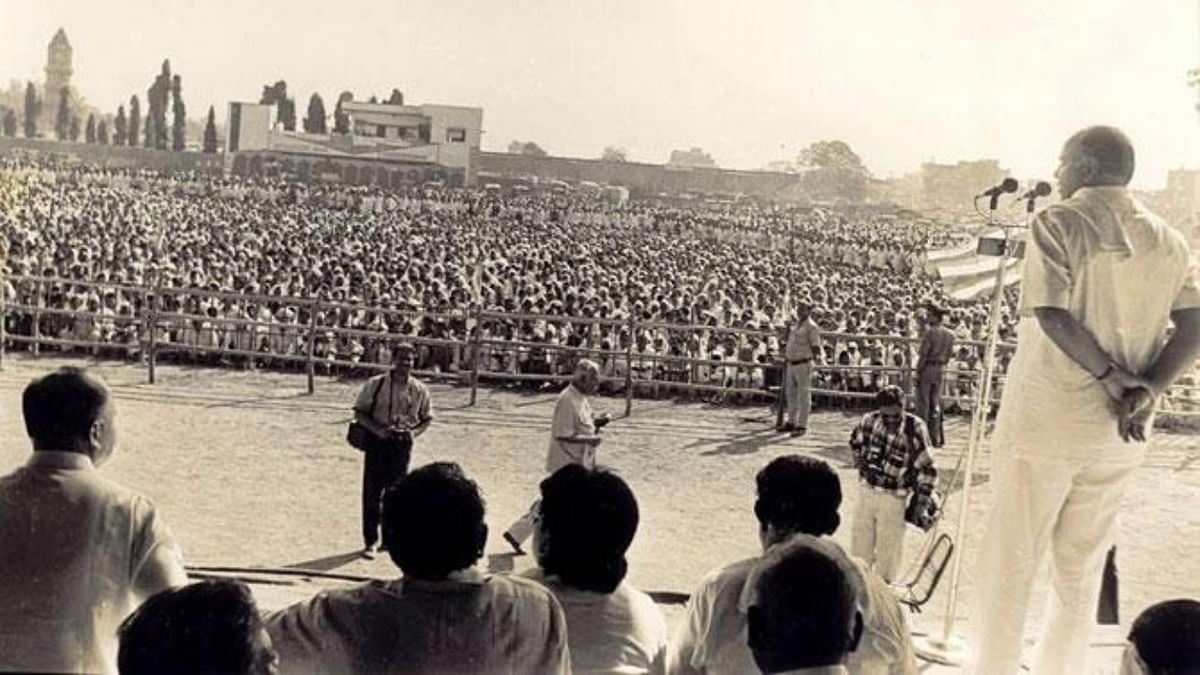 Pawar began his political journey in 1958 when he joined Youth Congress. Four years later, he became Pune district Youth Congress president. Credit: www.sharadpawar.com/