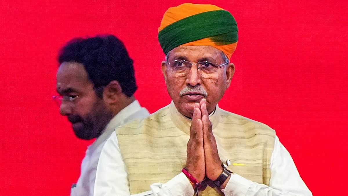 Meghwal is 69-year-old and is an retired IAS officer. Credit: PTI Photo