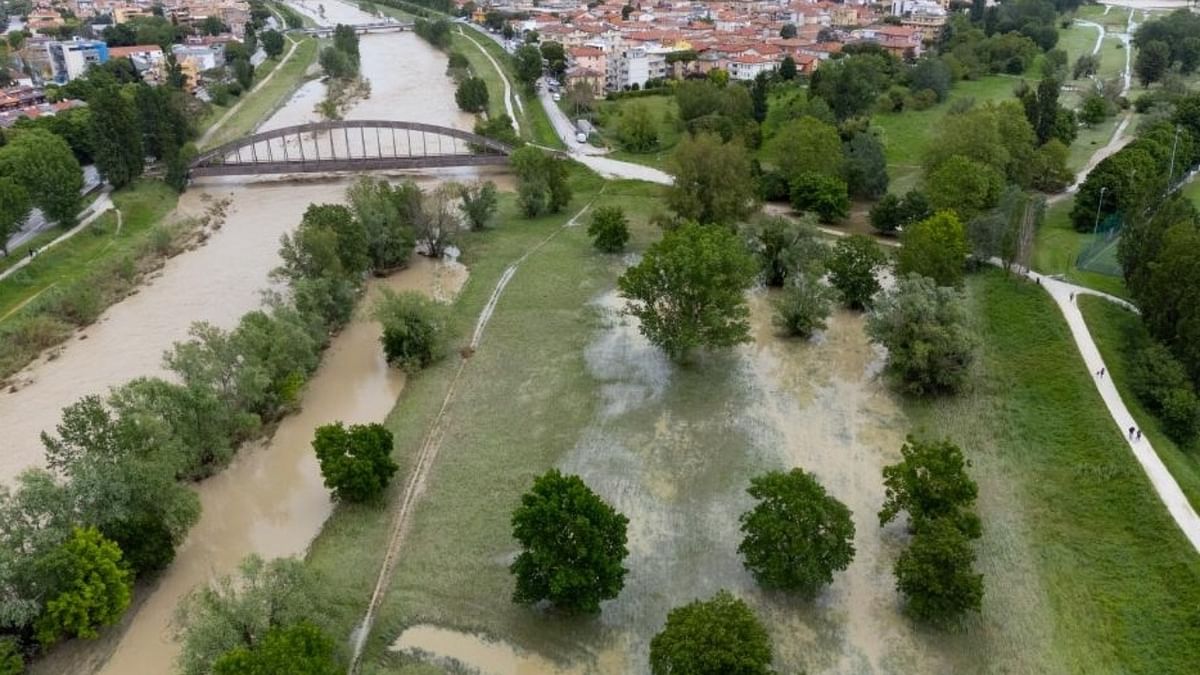 Some of the worst-hit areas received almost 20 inches of rain in 36 hours, about half the average annual amount, according to the Italian civil protection minister, Nello Musumeci. Taking into account those figures, “you can understand how powerful this rainfall was,” he said. Credit: IANS Photo