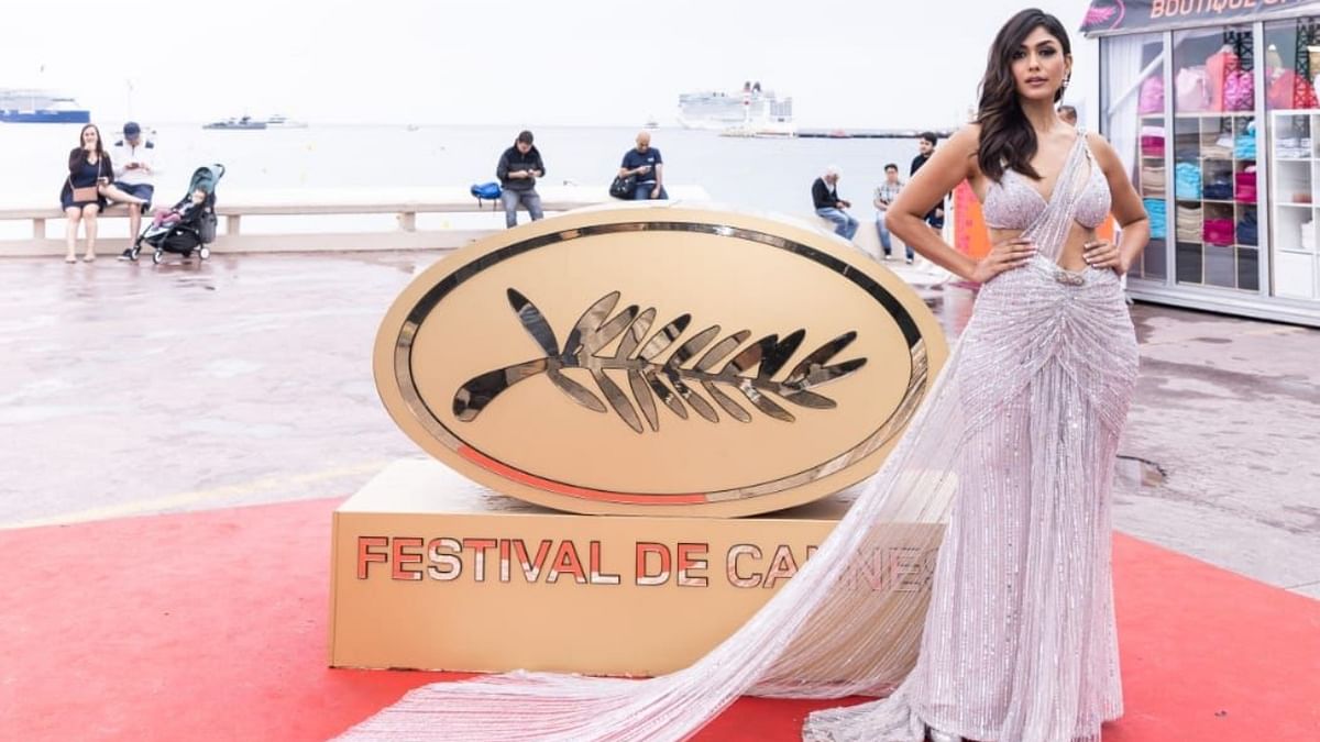 Mrunal Thakur embodies her 'Desi Girl' avatar at Cannes film festival