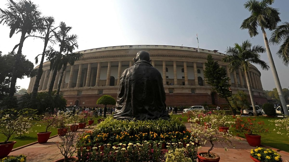 The present Parliament building was completed in 1927, and is now 96 years old. Credit: AFP Photo
