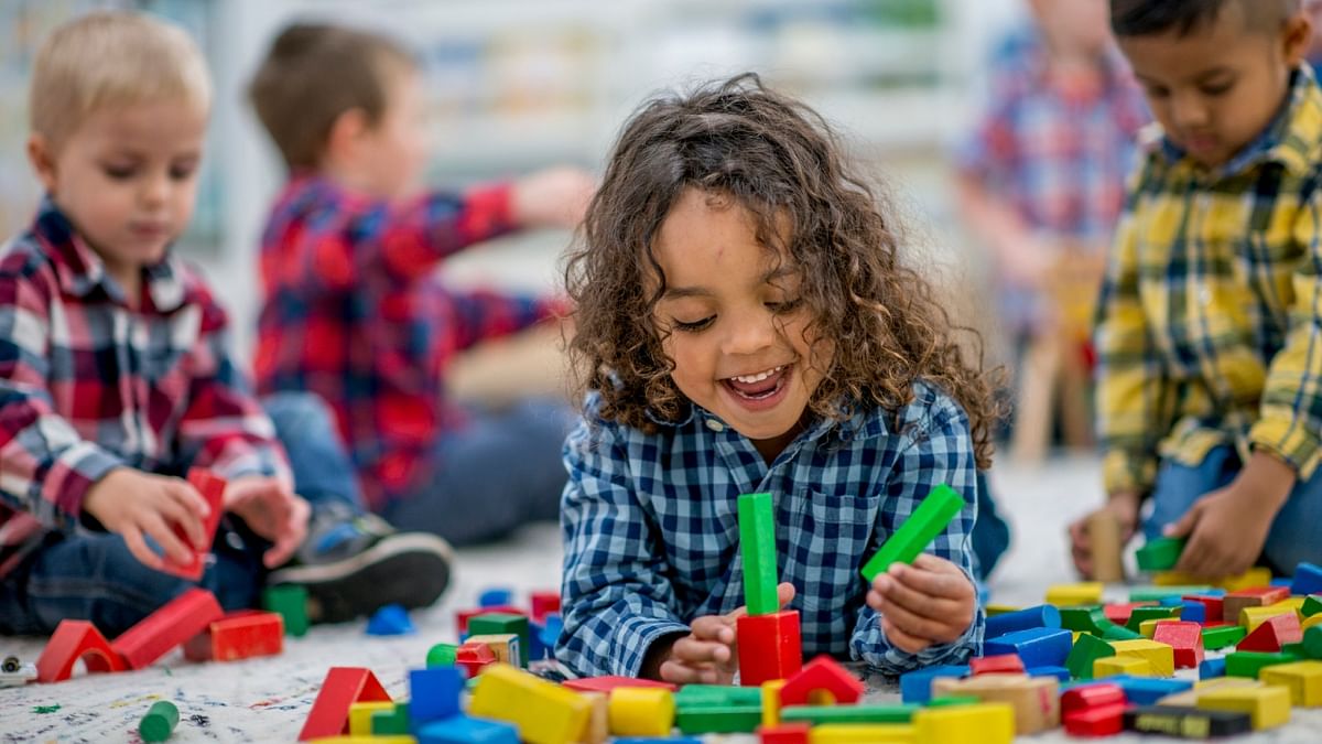 Lego: Building blocks is an excellent indoor activity for kids that improves creativity, imagination and motor skills. Credit: Getty Images