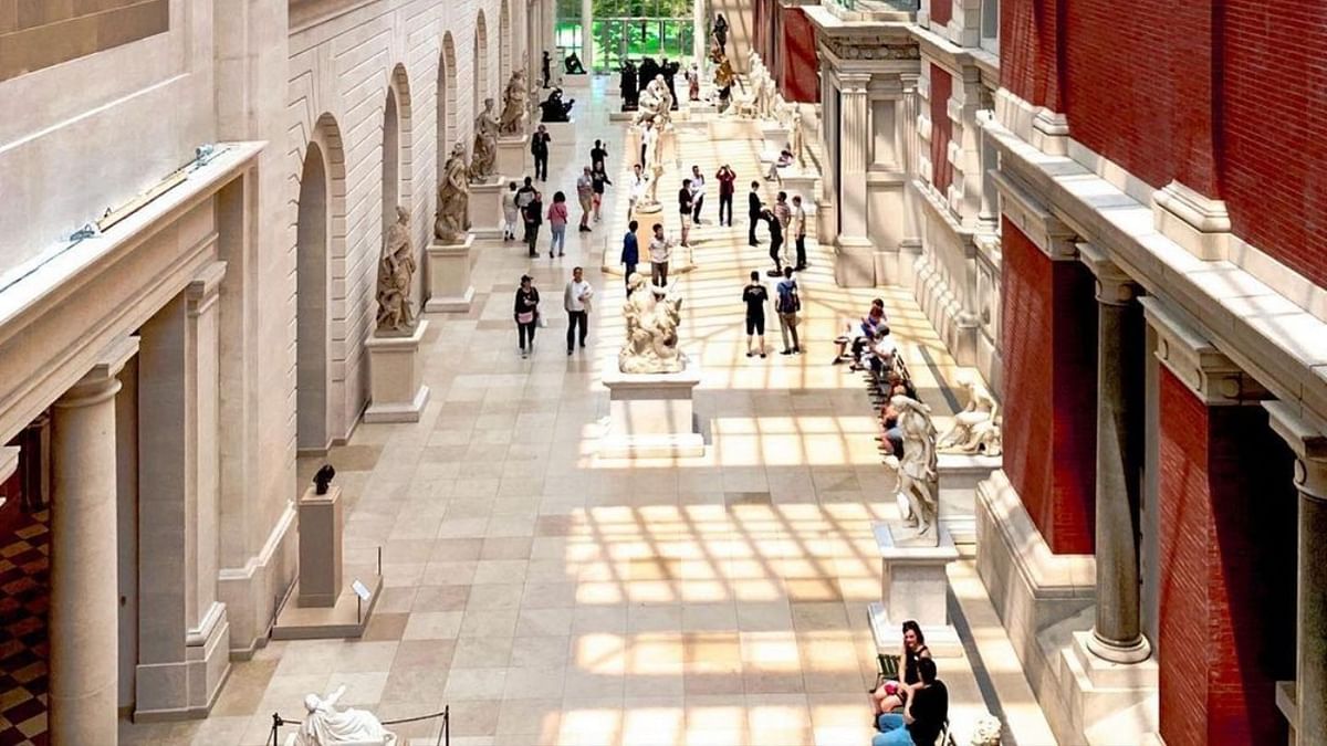 With 3.21 million visitors in 2022, United States' Metropolitan Museum of Art ranked eighth on the chart. It recorded a 34 per cent decline in footfall compared to its 2019 statistics. Credit: Instagram/@metmuseum