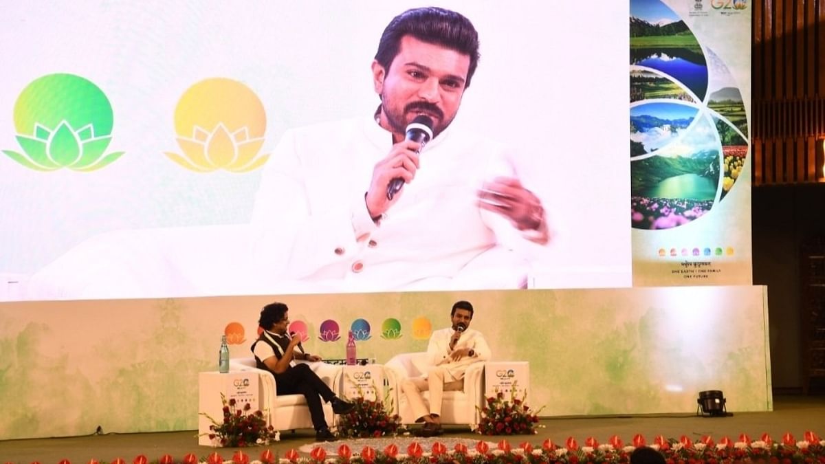 Charan said he visited Kashmir for the first time in 1986 and last shot for a movie in the Valley in 2016. On work front, Ram Charan will next be seen in S Shankar's 'Game Changer' alongside Kiara Advani. Credit: IANS Photo