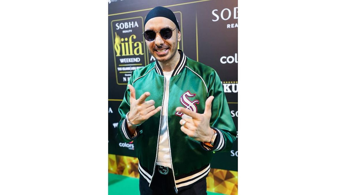 Singer Sukhbir attends the IIFA Rocks event in Abu Dhabi. Credit: AFP Photo