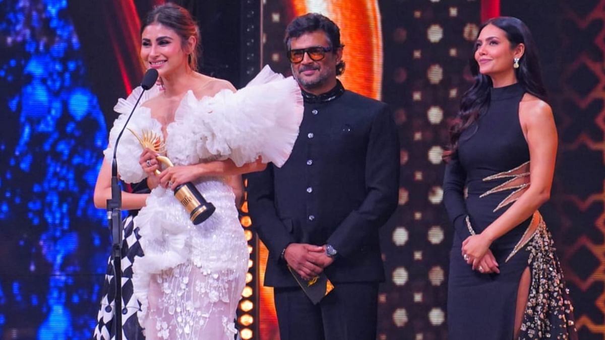 Mouni Roy best-supporting actor (female) for her work in 'Brahmastra: Part One Shiva'. Credit: IIFA