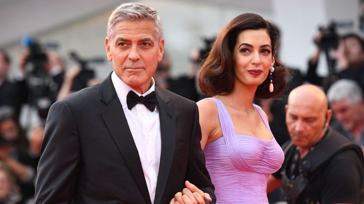 Multi-talented George Clooney welcomed his twins with wife Amal Clooney at the age of 56. Credit: AFP Photo