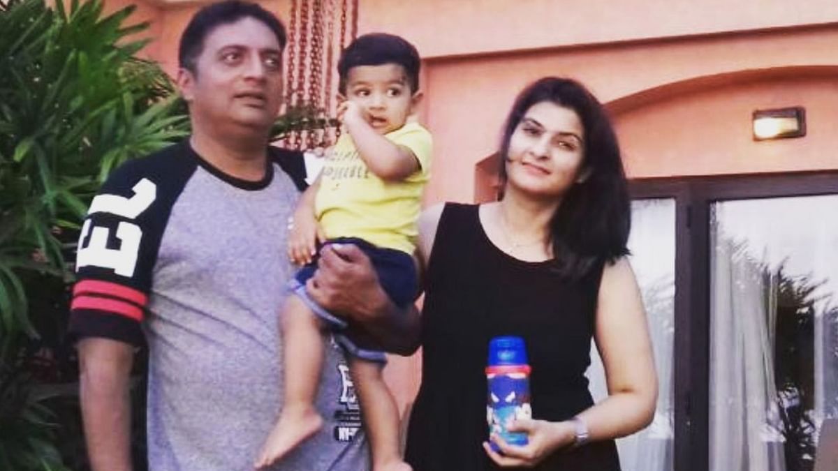 Actor-turned-politician Prakash Raj is one of the celebs to embrace parenthood late in life. Prakash, who had three kids with his first wife, welcomed his first baby Vedanth, with his second wife Pony Verma at the age of 51. Credit: Instagram/@ponyprakashraj