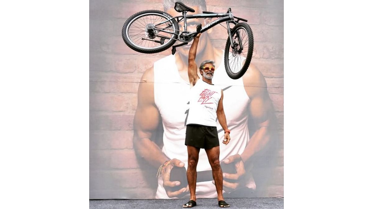 Milind Soman: The 57 year old actor and supermodel Soman is one of the fittest men of the age group in India and he does not shy away from showing it off to the world. He is famous for his marathons by the beaches of Goa. Credit: Instagram/@milindrunning