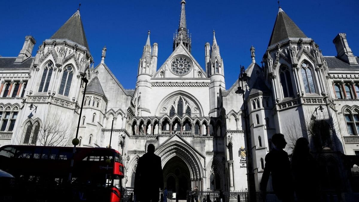 A general view shows the High Court in London, Britain March 27, 2023. Credit: Reuters Photo