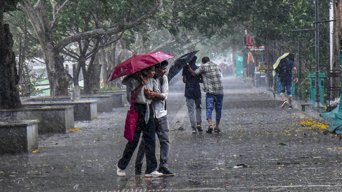 An orange alert was issued in Kozhikode. The district is expected to receive 115.6 to 204.4 millimetres of rainfall in 24 hours. Credit: PTI Photo