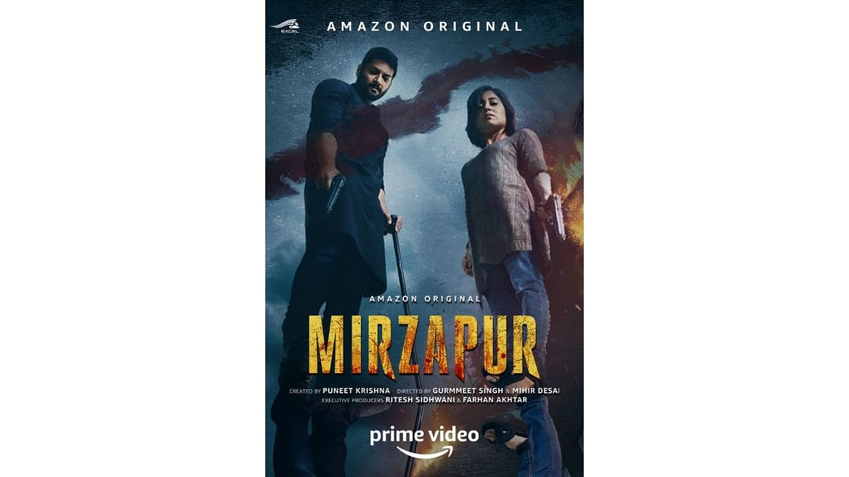 Mirzapur: Set in the crime-laden town of Mirzapur, this series follows the power struggles and mafia operations. The series stars Pankaj Tripathi, Ali Fazal, Divyendu Sharma, and Shweta Tripathi in pivotal roles. Credit: Special Arrangement