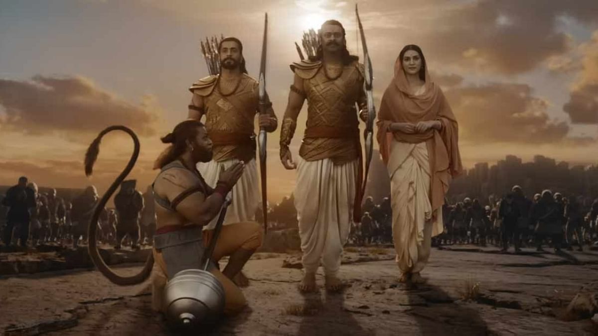 Adipurush is facing criticism for its pedestrian language and depiction of Sita in the mythological epic. Many Hindu outfits also believed that the movie has 'distorted facts'. Bowing to the pressure, the makers of the movie have decided to 'revise some of the dialogues' and said the amended lines will be added to the film by this week. Earlier, the movie ran into trouble its poor visual effects forcing the makers to re-release the trailer with VFX enhancement. Credit: IANS Photo