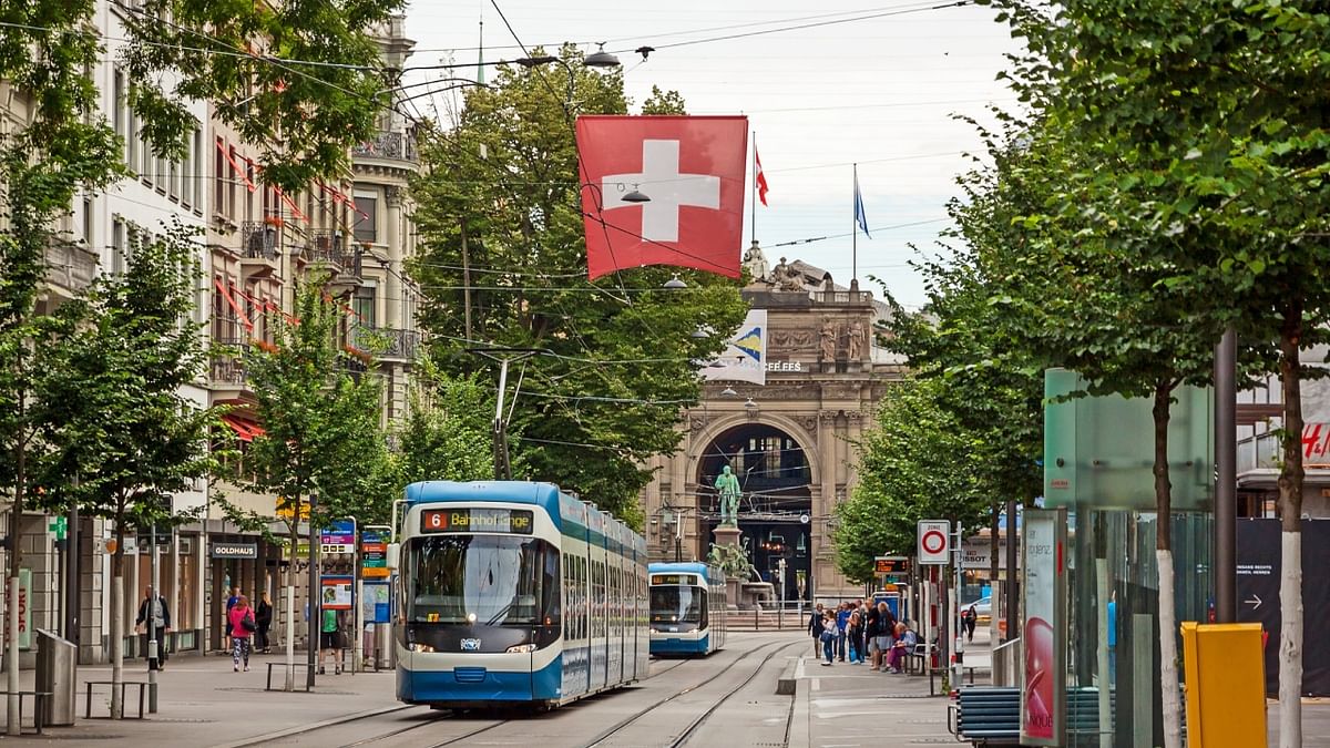 6. Switzerland's largest city, Zurich, has seen settlements for over 2,000 years. Known for its transportation system, museums, and art galleries, it is one of the most liveable cities in the world. Credit: iStock Photo