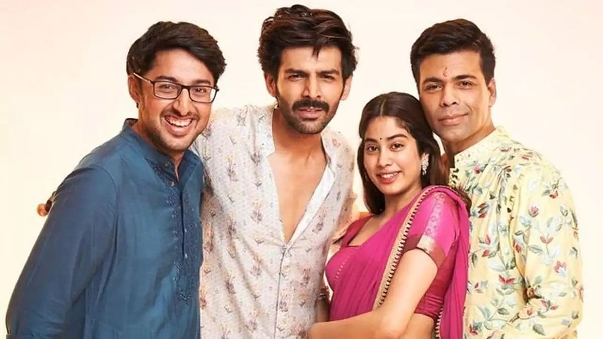 With only a small portion of the film left to be shot, the highly anticipated film 'Dostana 2' starring Kartik Aaryan, Janhvi Kapoor and Lakshya is also struggling to lift off. Insiders say that the makers have decided to shelve the project. Credit: Special Arrangement