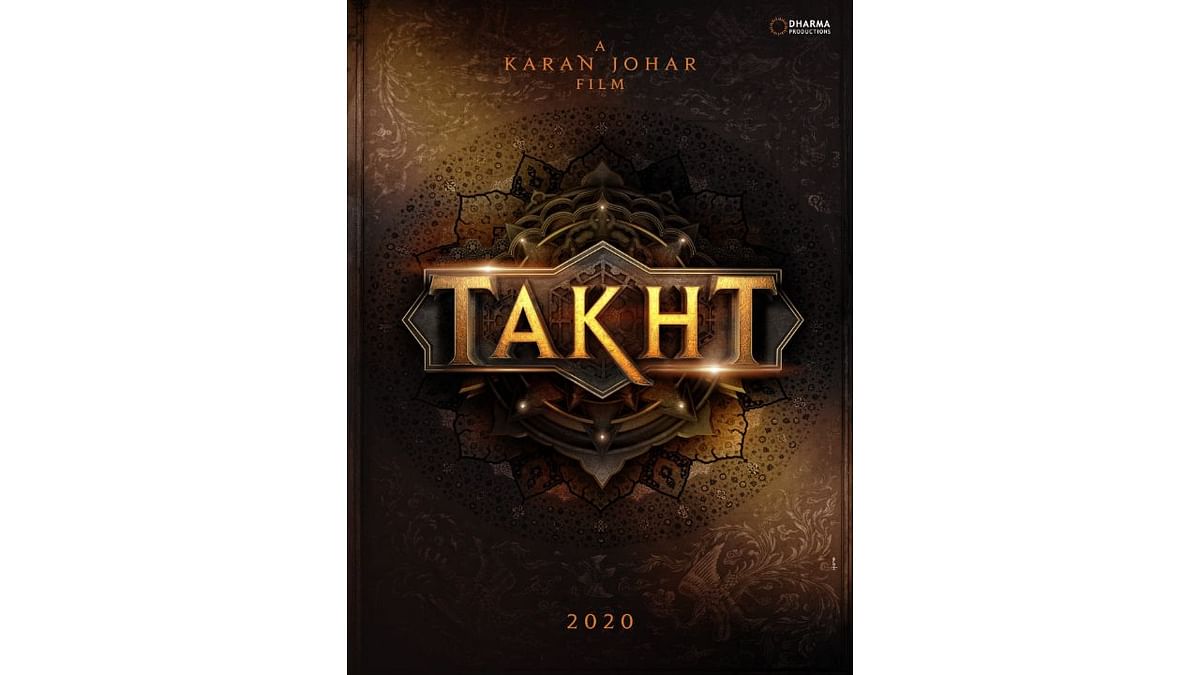 The Bollywood film 'Takht' is a multi-starrer historical-action drama set in the Mughal Era, with a prime focus on the infamous enmity between his sons Aurangzeb and Dara Shukoh and marks Karan Johar's first attempt at directing a period drama. However, the movie is repeatedly getting delayed and the future of the film remains bleak with no signs of going on floors. Credit: Special Arrangement