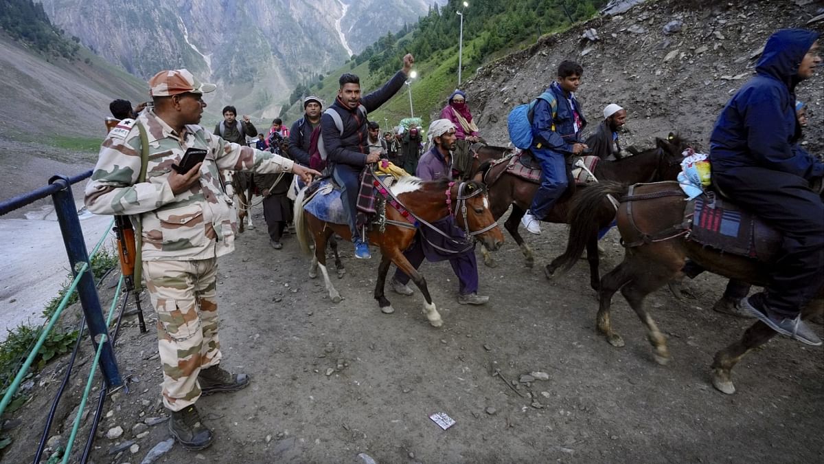 All arrangements for the annual pilgrimage, including those related to security, have been put in place. Credit: PTI Photo