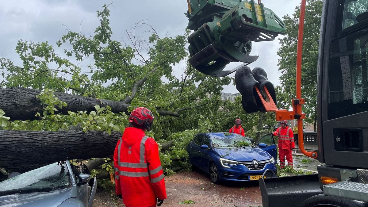 In Pics | Netherlands hit by strongest summer storm