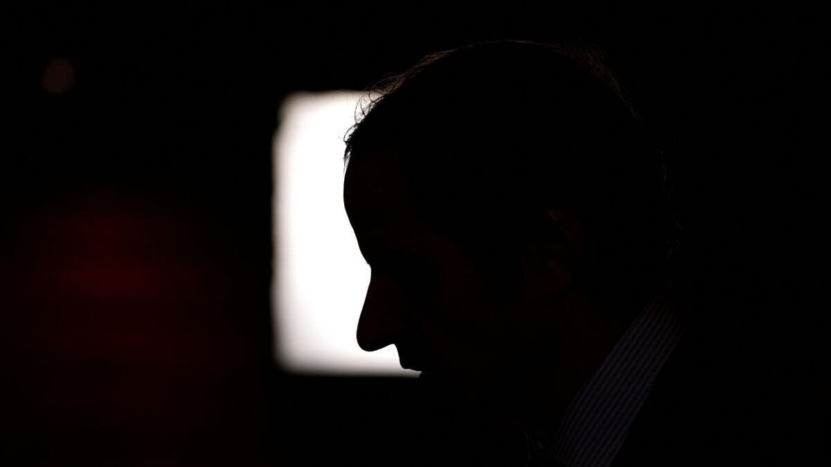 International Atomic Energy Agency (IAEA) chief Rafael Grossi is silhouetted against a lighting during an interview with Reuters in Tokyo, Japan, July 7, 2023.  Credit: Reuters Photo