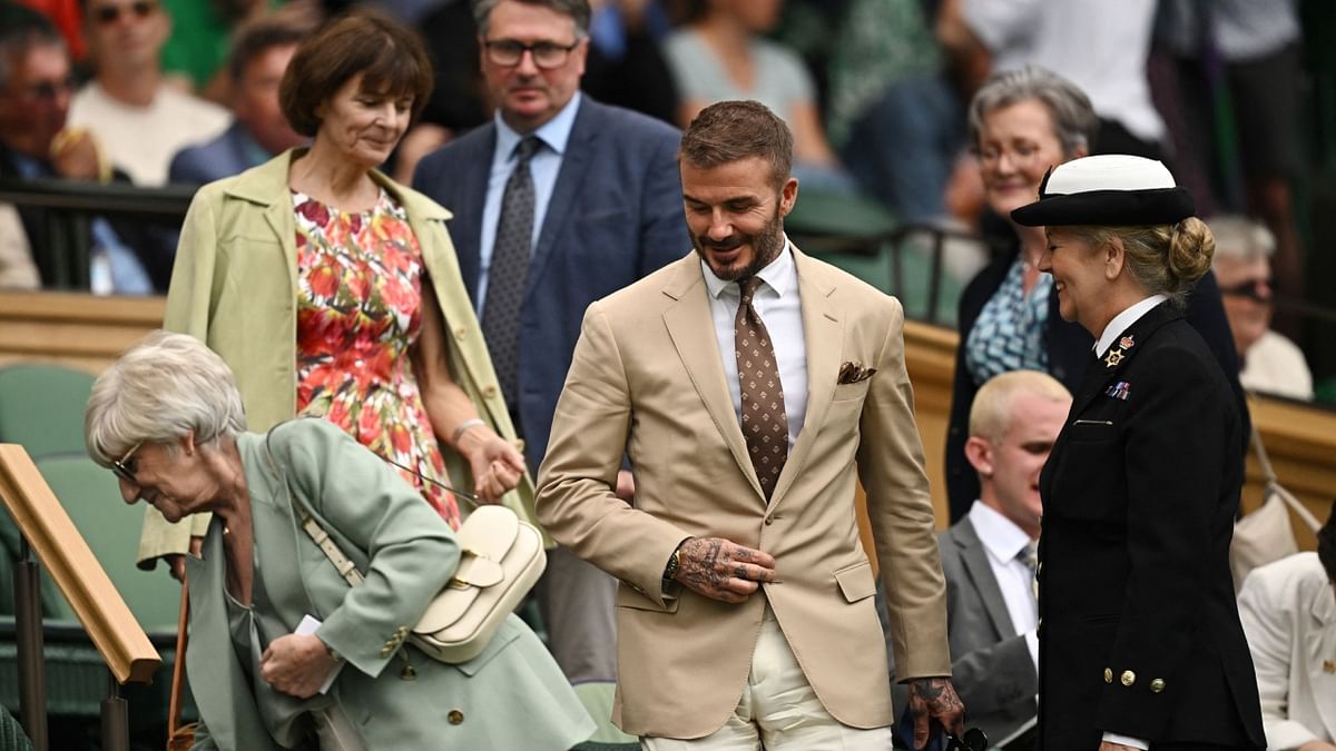 In Pictures: Celebrities at Wimbledon 2023