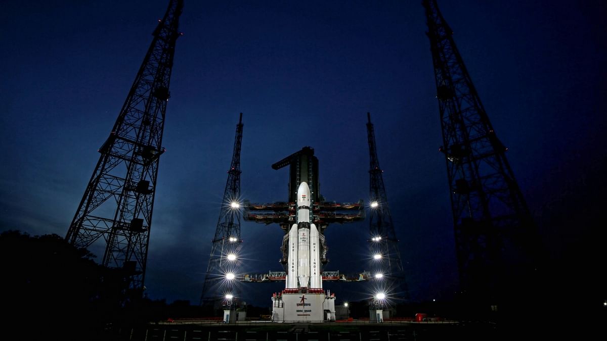 Scientists at the Satish Dhawan Space Centre in Sriharikota, after investing many hours of hardwork, now aim at mastering the technology of soft-landing on the surface of the moon. Credit: PTI Photo