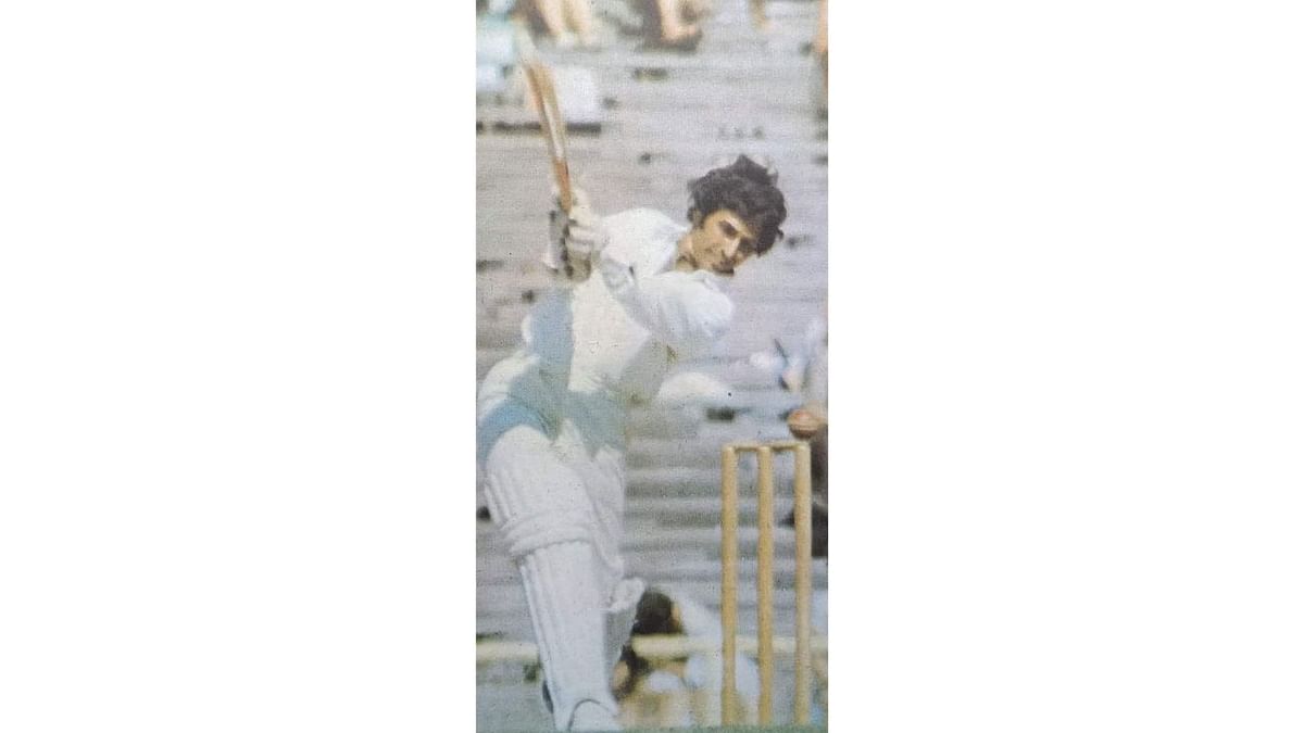 Surinder Amarnath - 124 runs against New Zealand in 1976. Credit: Twitter/@iamDSAmarnath