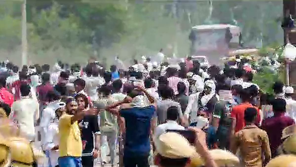 The situation in Nuh and Sohna continues to be tense. However, there were no reports of any fresh violence on Tuesday. Credit: PTI Photo