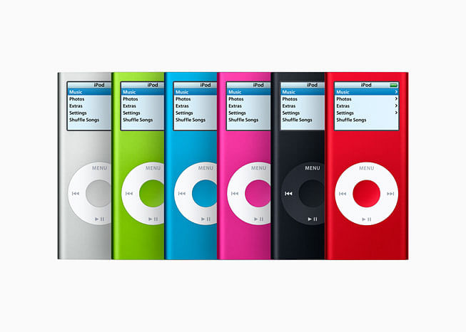 Apple iPod Nano. Credit: Apple