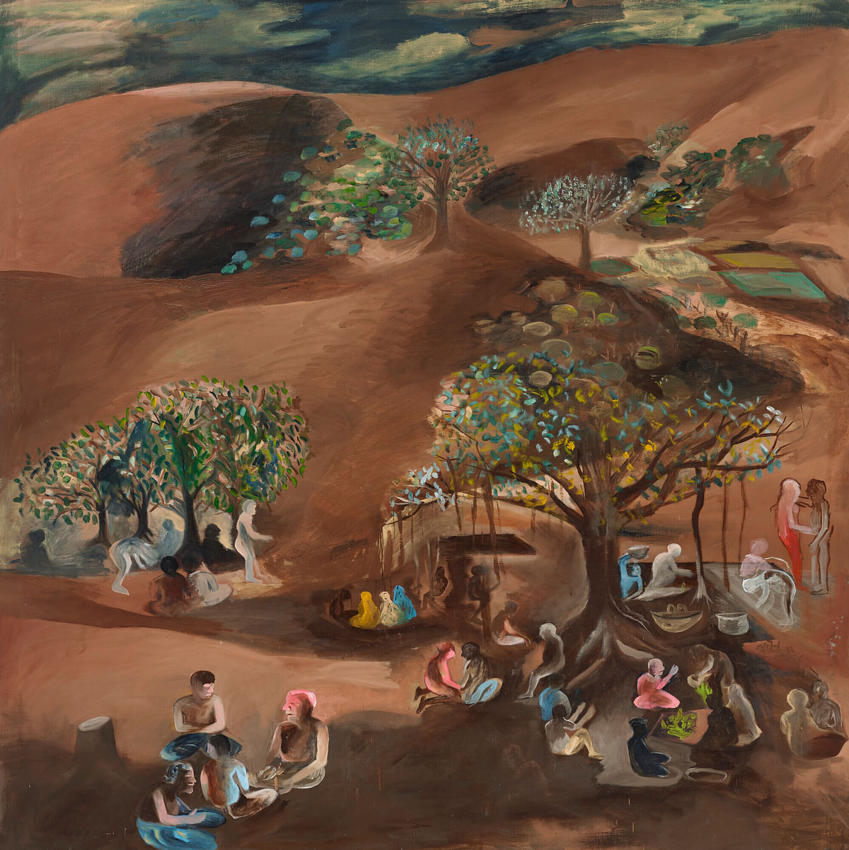 The Banyan Tree by Bhupen Khakhar. Credit: Christie’s Photo