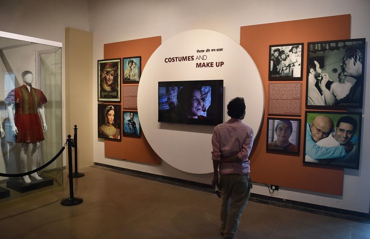 National Museum of Indian Cinema (NMIC), the country's first museum showcasing the history of its film industry, in Mumbai. AFP Photo