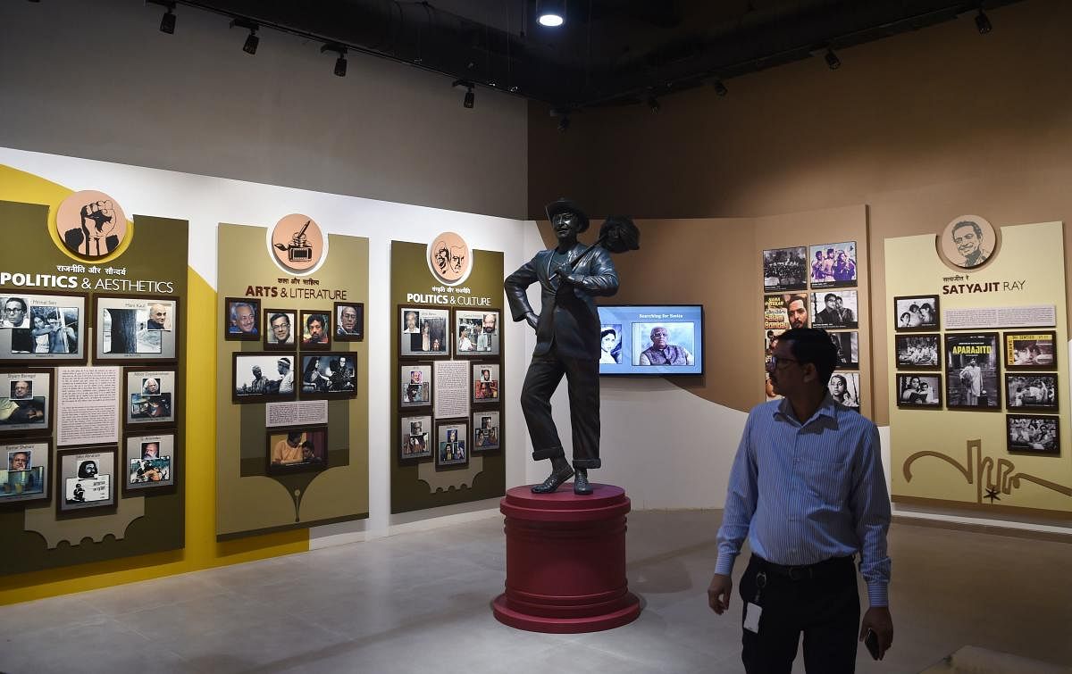 National Museum of Indian Cinema (NMIC), the country's first museum showcasing the history of its film industry, in Mumbai. AFP Photo