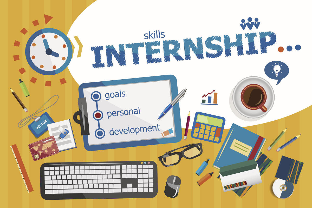 Students can find relevant work-from-home internships through online portals.