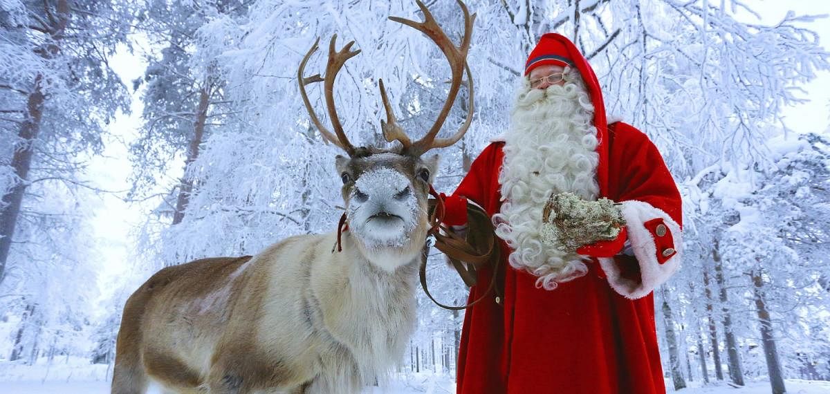 Lapland, Santa Clause's official home in Finland. 