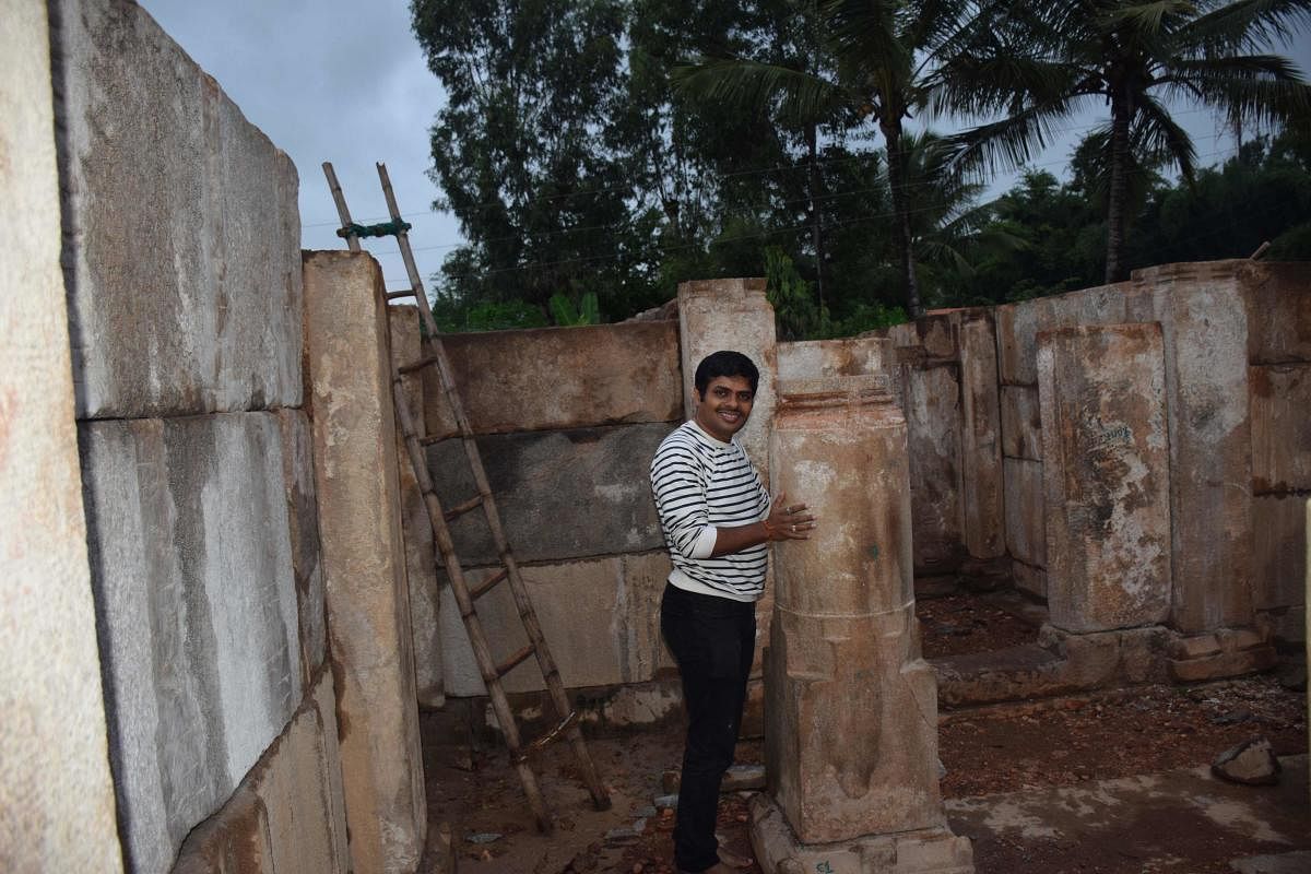 Parshwanath Temple renovation site
