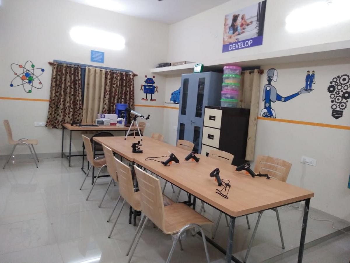 The Atal Tinkering Lab to be inaugurated at the high school in Ganganagar near RT Nagar on Thursday.