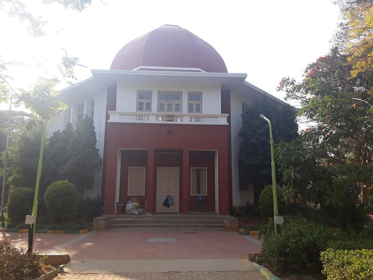 Past glory Krishna Rao Pavilion at Basavangundi, Bengaluru. Photo by author