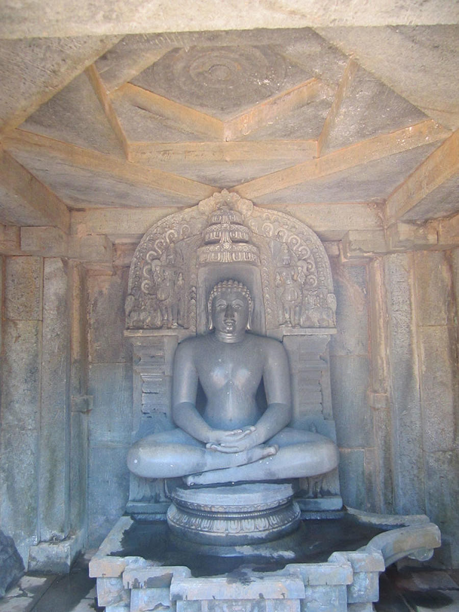 Priceless past Jain Basadi, Gerusoppa, Uttara Kannada.