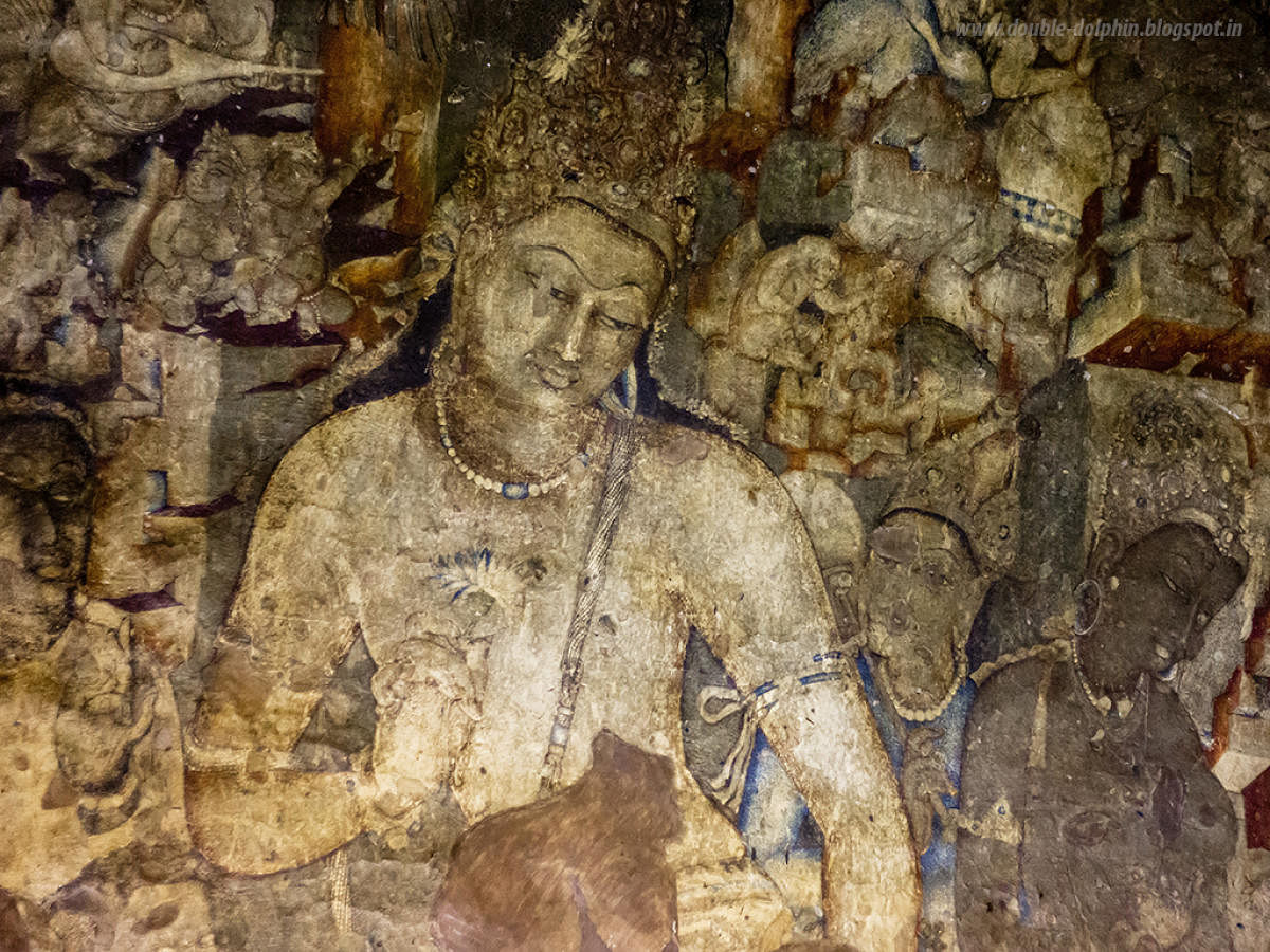 Ajanta painting ‘Padmapani’.
