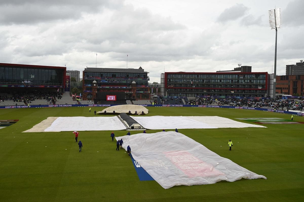 The ICC and ECB have come in for criticism from various quarters for hosting the World Cup in June-July that has seen a record wash-outs. AFP