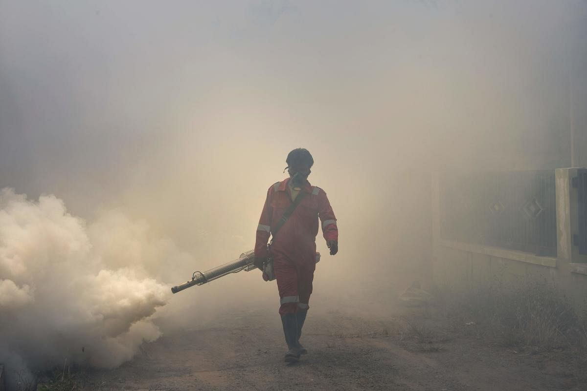 At least 442 cases of dengue were reported in Bengaluru over the weekend. AFP FILE PHOTO