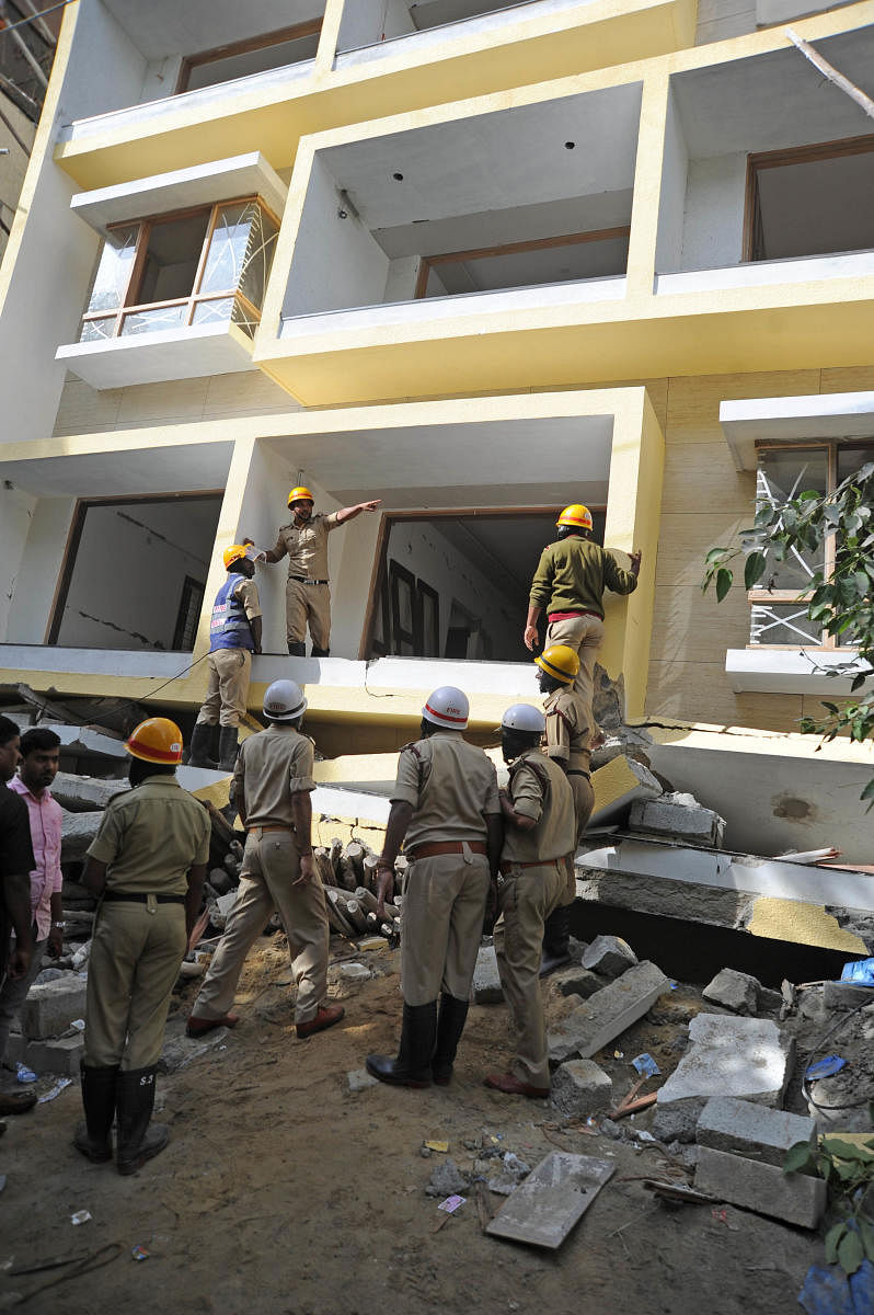 Under the law, officers will be fined for failing to prevent violation of the building bylaws in the first and second instances. DH file photo/S K DINESH