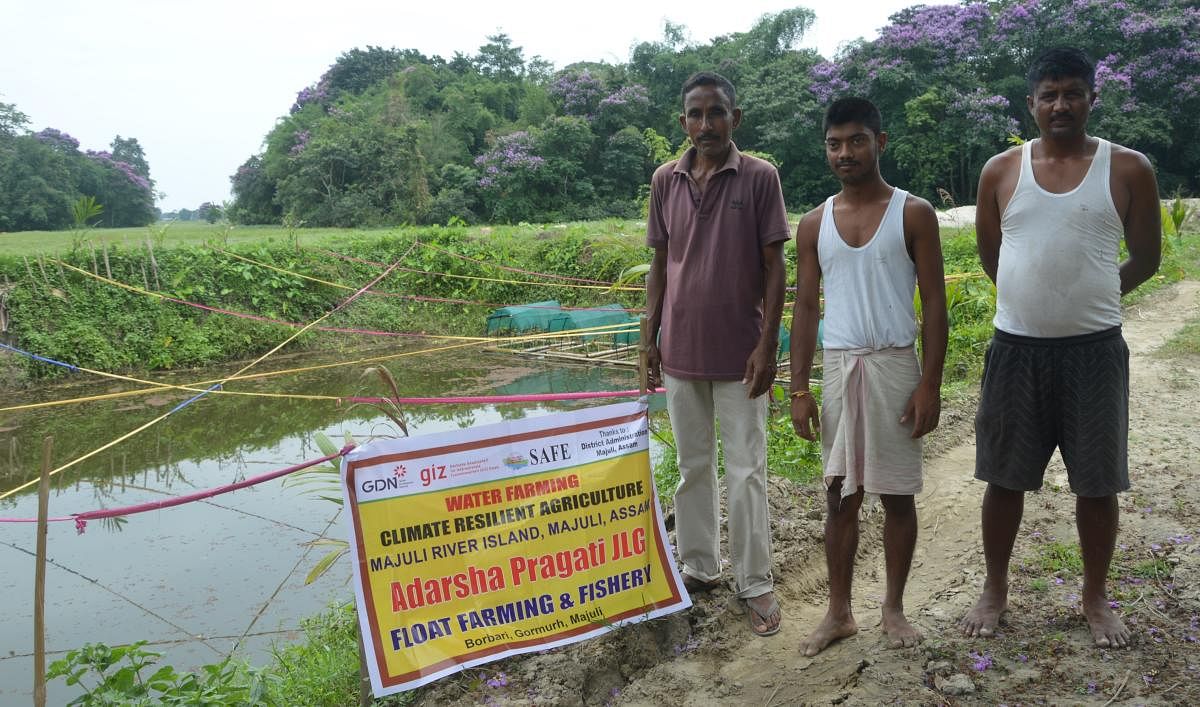 Community fishery in Majuli island, Assam. DH Photo/ Sumir Karmakar