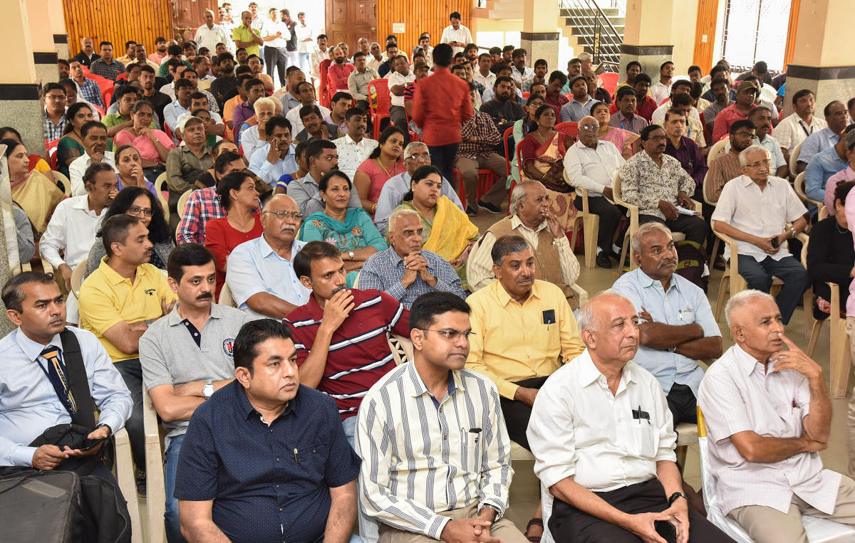 Many residents attended the event. DH PHOTO/M S MANJUNATH