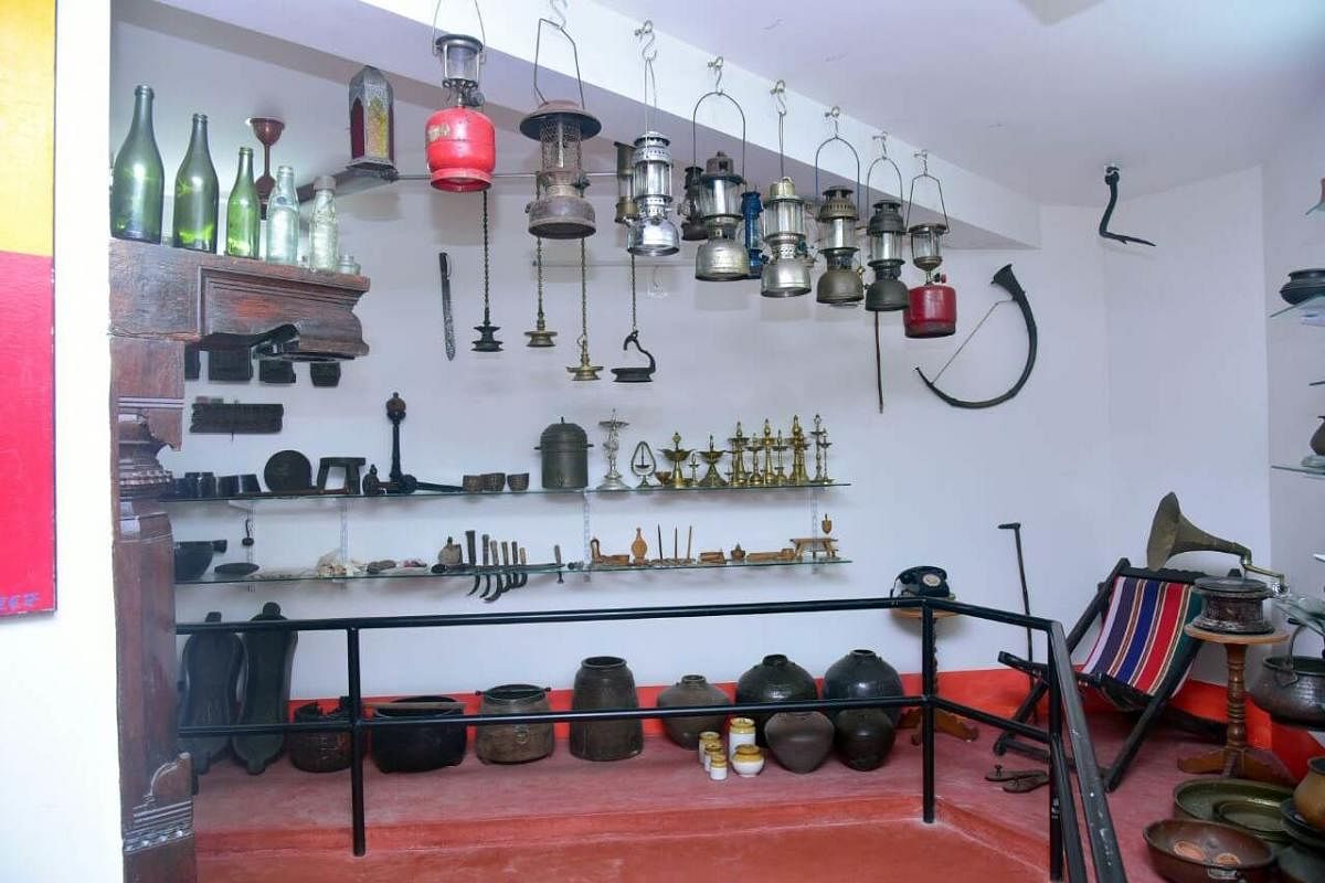 The museum in Kalladka, Dakshina Kannada, belongs to Yasar, a collector.