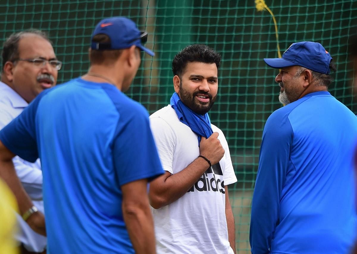 It remains to be seen if the gamble to open with Rohit Sharma in Tests works for the right-hander. pti