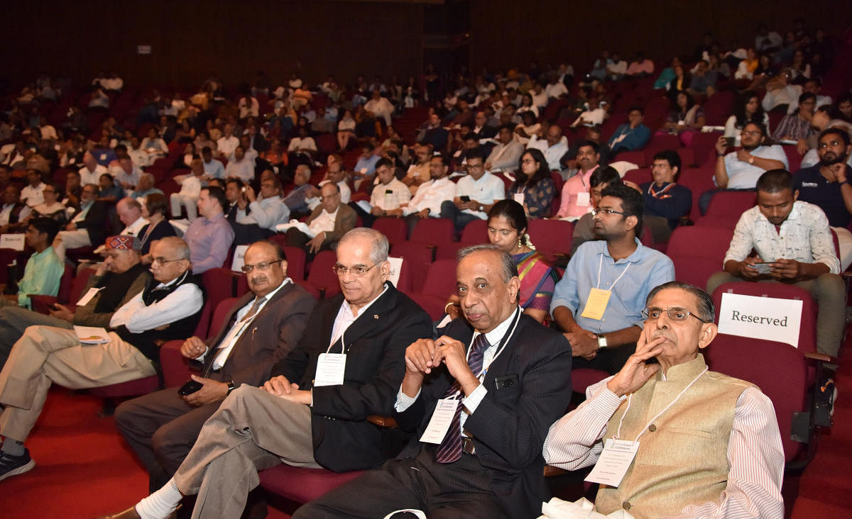 Participants at the conference. DH PHOTO/B K JANARDHAN