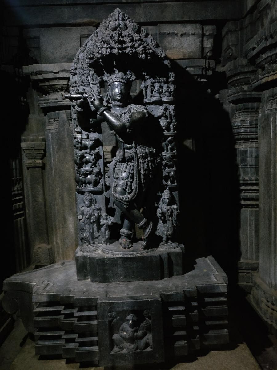 Image of Venugopala in the south-facing sanctum