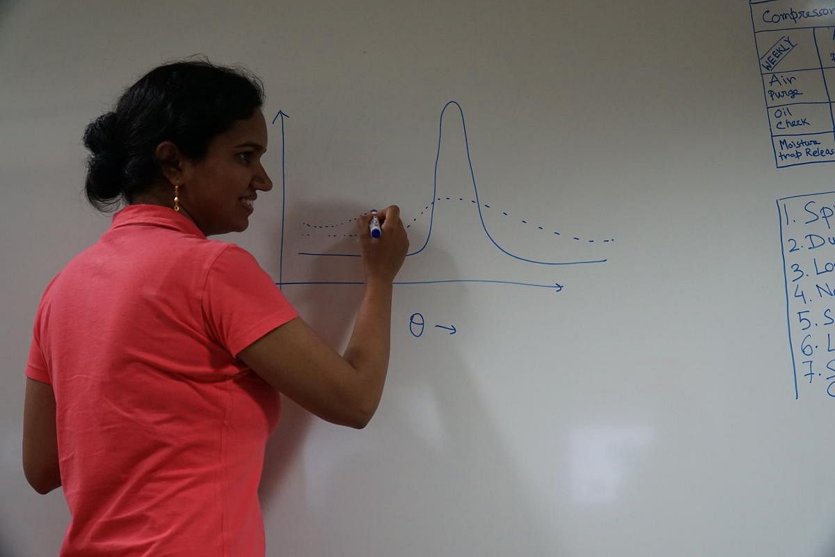 Dr Prerna Sharma of the Department of Physics, charts phototaxis movement at IISc.