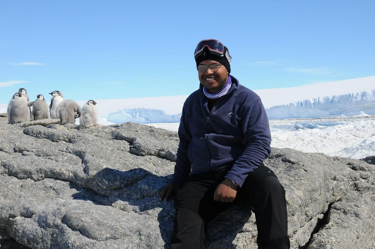 Anant Pande has been active in the field of wildlife conservation for over 10 years. (DH Photo)